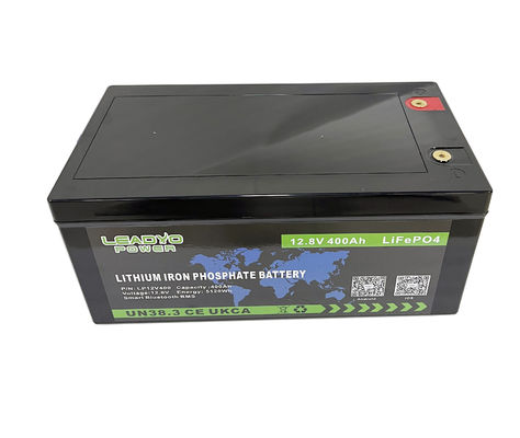 スマート ブルートゥース 12.8V LiFePO4 バッテリー 12V 400Ah 充電可能なバッテリー キャンピングカー用