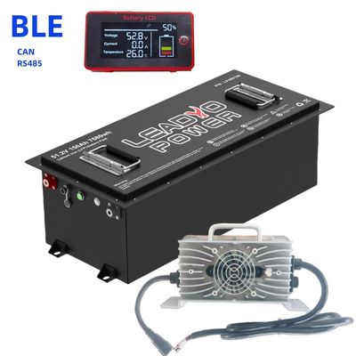 スマート 48V 150Ah リチウム LiFePO4 バッテリーパック 電動貨物リックスhaw トゥック・トゥック 三輪車