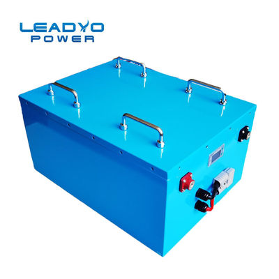 金属の箱150ah Lifepo4電池ゴルフ カートのための48ボルトのリチウム イオン電池