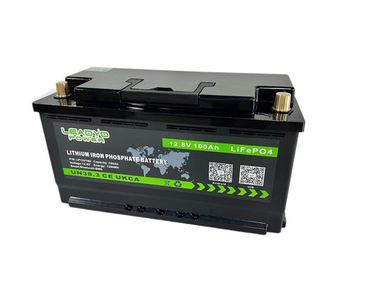 二重目的海洋のリチウム イオン電池12v 100Ah CCA1200 LiFePO4の開始及び深い周期Lifepo4電池
