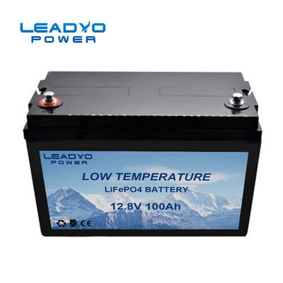 低温LiFePO4の再充電可能なリチウム電池のパック100Ah 12v